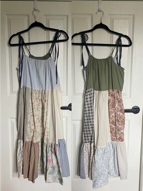 Handmade Montreal Reversible Patchwork Dress | Front-to-Back | OSFM S-2X